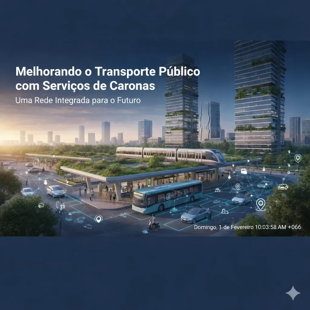  Transformando o Transporte Público: O Papel dos Serviços de Compartilhamento de Viagens